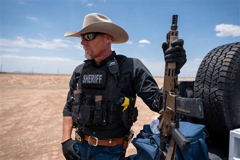 He Calls Himself the ‘American Sheriff.’ Whose Law .